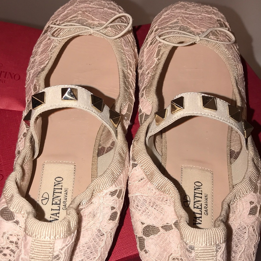 Valentino rockstud ballet flat - Picture 7 of 8